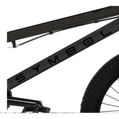 6. Huffy Symbol Freestyle 20" Charcoal BMX bike