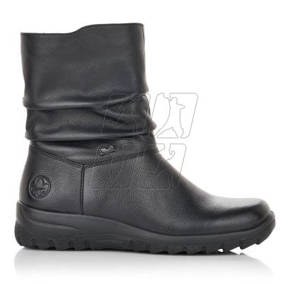 12. Waterproof leather boots insulated with wool Rieker TEX W RKR617