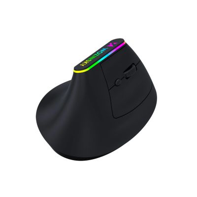 6. Wozinsky WMG-1164 Wireless Vertical Ergonomic Gaming Mouse 3600 DPI with RGB Backlight - Black