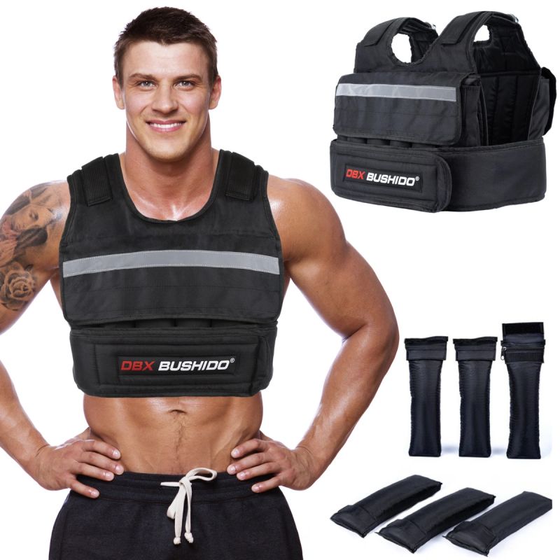 Weighted Training Vest 12 Inserts (Empty)