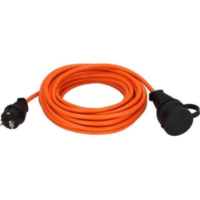 Brennenstuhl 1169930 10 m power strip 1 x network socket Outdoor Orange