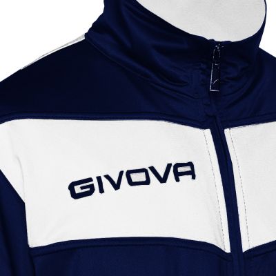 5. Givova Visa tracksuit navy blue and white 0403