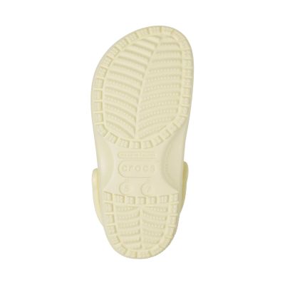 5. Crocs Classic Light Yellow Clogs 10001 7CJ
