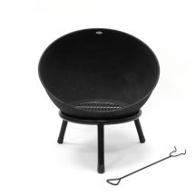 HEAT KAPPA GARDEN FIRE PIT Ø60 BLACK