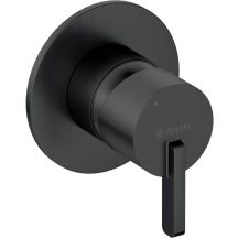 Concealed shower tap without shower diverter