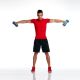 9. 19 kg Body Sculpture SMART dumbbell set BW 108T