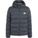 2. Men's adidas Helionic Climawarm Stretch Hooded Down Jacket Black JN2114