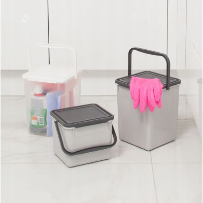 4. ROTHO Detergent container 5kg 9L coolgrey/anthracite