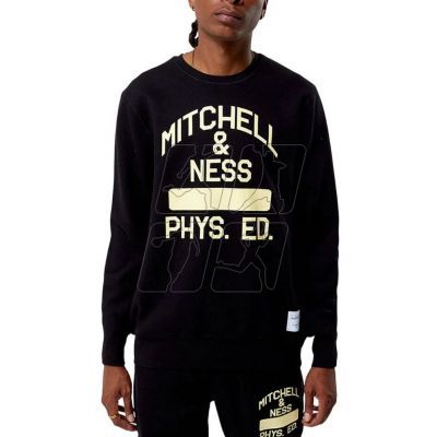 4. Mitchell &amp; Ness Branded Fashion Graphic Crew M FCPO5532-MNNYYPPPBLCK sweatshirt