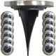 6. SOLAR LAMP 8 LED SMD FOR DRIVE INTO THE GROUND, SET OF 12 PCS