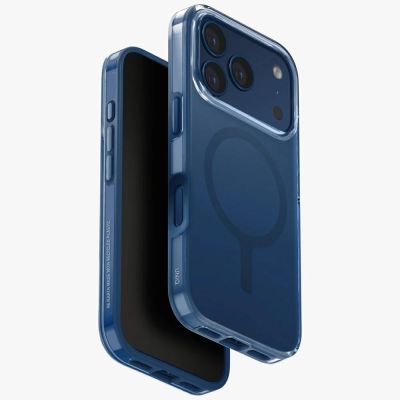 Uniq Clario Magclick Charging Case for iPhone 17 Pro - Blue