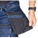8. DENIM WORK TROUSERS WITH CORDURA REINFORCEMENTS, NAVY BLUE, SIZE M