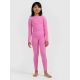 4. Girls' seamless thermal underwear set 4F 4FJRAW25USEAF264-55S