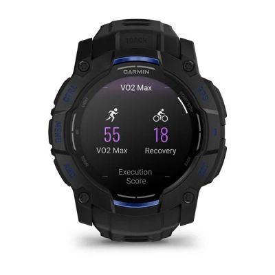 11. Garmin Instinct 3 3.3 cm (1.3") AMOLED 45 mm Digital 416 x 416 px Black GPS