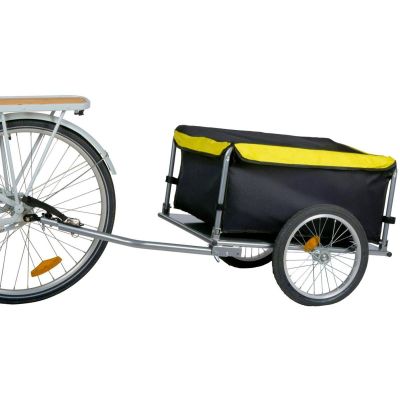 25. BICYCLE TRAILER 70x65x30CM UP TO 40KG DUNLOP