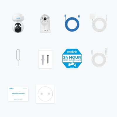 7. Reolink E Series E560 Spherical IP Security Camera Indoor & Outdoor 3840 x 2160 px Wall