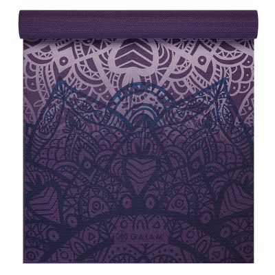Gaiam Purple Lattice Yoga Mat 4 mm 64747