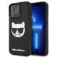 Karl Lagerfeld 3D Rubber Choupette Case for iPhone 13 Pro / iPhone 13 - Black