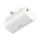 Baseus Compact 5000mAh 20W Powerbank with Lightning Connector and USB-C Socket - White