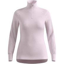 Odlo ACTIVE WARM BL TOP turtle neck l/s half zip women's long sleeve thermal shirt, pink M
