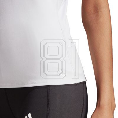 10. Adidas Studio Slim Strappy Back Tank Top W HE3141