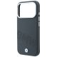 6. BMW Sign Inclined Deboss Letters MagSafe Case for iPhone 17 Pro Max / 18 Pro Max - Gray