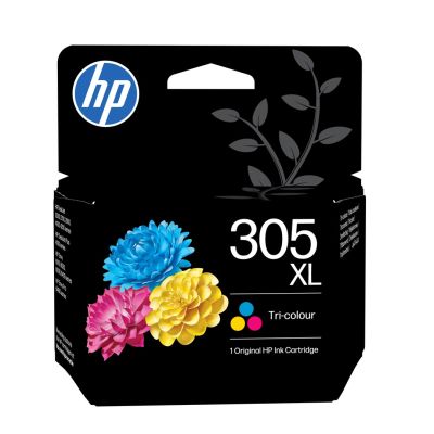 48. HP 305XL Tri-color Original High Yield Ink Cartridge