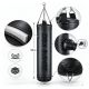 9. PREMIUM Punching Bag + Hoop SBRX Black Empty - 150cm | DBX Bushido