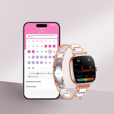 5. Joyroom Starlight JR-FS1 Smartwatch with Call Receiving Capability - Gold