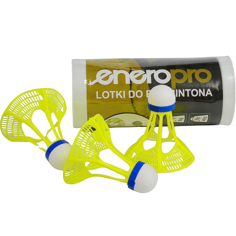4. BADMINTON AIR SHUTTER 3PCS ENERO PRO