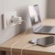 6. Tech-Protect NCA100W-GaN 3-Port PD 3.2 100W / QC3.0 Wall Charger - White