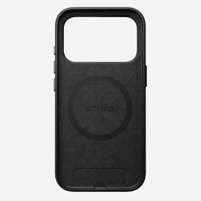 6. Nomad Traditional Leather Case for 16 cm (6.3") Mobile Phone Black