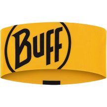 BUFF COOLNET UV® WIDE HEADBAND LOGO YELLOW – One Size