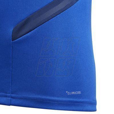 5. Adidas Tiro 19 Training Top blue JR DT5279 football jersey
