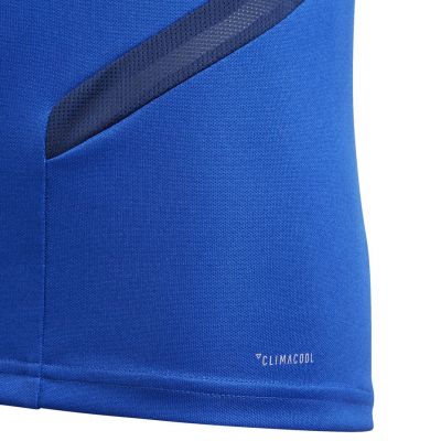 5. adidas Tiro 19 Training Top blue JR football sweatshirt DT5279