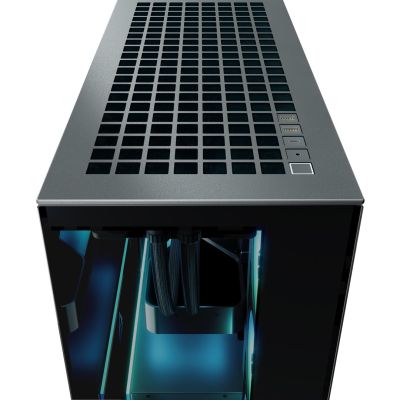 13. Arctic Xtender Schwarz Glasfenster case ohne GPU mount