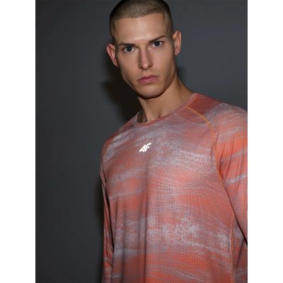 2. Men's quick-drying cycling longsleeve 4F 4FWSS25TFLOM340-70A