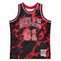 Mitchell & Ness Marble NBA Swingman Dennis Rodman Chicago Bulls Jersey