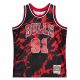 Mitchell & Ness Marble NBA Swingman Dennis Rodman Chicago Bulls Jersey
