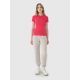 5. Women's 4F slim T-shirt with modal 4F 4FWSS25TTSHF1995-54S