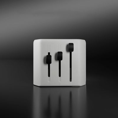 5. SBS TEADAPTUSBTCUNI USB-C USB-A Universal Travel Adapter - White