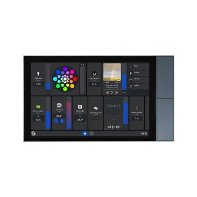 Shelly Wall Display XL Wireless, Black, Light Gray