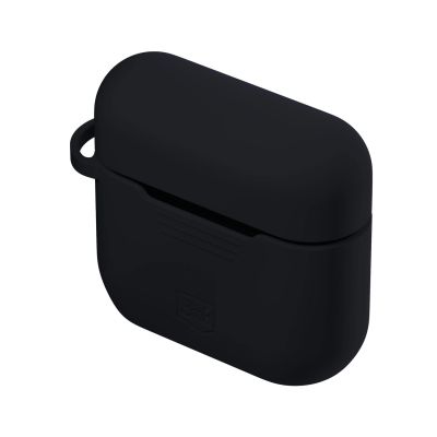 4. 3mk Silicone AirPods Case for AirPods Pro 3 - Black