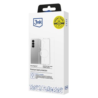 8. 3mk Armor MagCase for Samsung Galaxy Z Fold 7 - Transparent