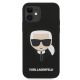 3. Karl Lagerfeld Silicone Karl`s Head Case for iPhone 12 mini - Black