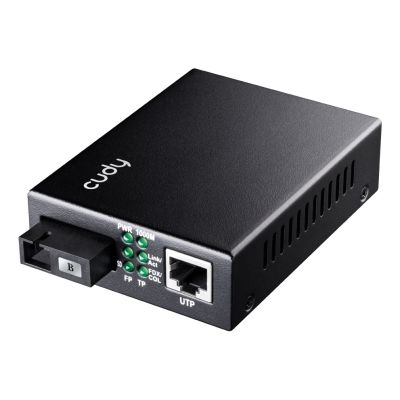 Cudy MC100GSB-60B Network Converter 1000 Mbit/s Multifunctional Single Black