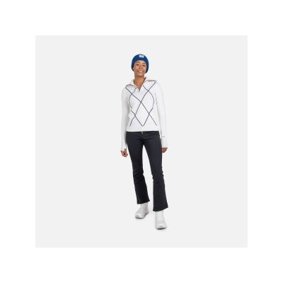 6. Rossignol W Jcc 1/2 Zip Sweater White