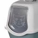 8. ROTHO Bailey White and Green - Cat Litter Box