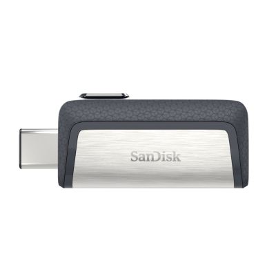 2. SanDisk Ultra Dual Drive 256GB USB Flash Drive USB Type-A / USB Type-C 3.2 Gen 1 (3.1 Gen 1) Gray, Silver