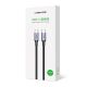 14. Ugreen US316 70427 USB-C - USB-C PD QC FCP cable 100W 5A 480Mb/s 1m - gray
